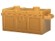 Part No: 4738ac03  Name: Container, Treasure Chest with Slots in Back and (Same Color) Flat Lid (4738a / 80835)