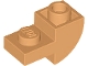 Part No: 5847  Name: Slope, Curved, Inverted 2 x 1 with Recessed Stud