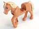 Part No: 69820c01pb06 Name: Horse, Friends Style with 2 x 2 Cutout and Movable Neck with Fixed Flexible Rubber Tan Tail and Mane with White Blaze Pattern Part No: 69820c01pb06 Name: Horse, Friends Style with 2 x 2 Cutout and Movable Neck with Fixed Flexible Rubber Tan Tail and Mane with White Blaze Pattern