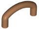 Part No: 7052  Name: Bar Curved with Angled Ends 1L