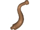 Lot ID: 393827968  Part No: 80497  Name: Elephant Tail / Trunk with Bar End - Long Straight Tip