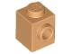 Part No: 87087  Name: Brick, Modified 1 x 1 with Stud on Side