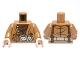 Lot ID: 352077261  Part No: 973pb1340c01  Name: Torso LotR Coat with Brown Shirt and Belt with Pouch Pattern / Medium Nougat Arms / Light Nougat Hands