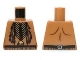 Lot ID: 159834883  Part No: 973pb1429  Name: Torso Bare Chest with Beaded Necklace and Feathers Pattern