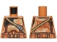 Part No: 973pb1830  Name: Torso SW Armor Camouflage Clone Trooper with Dark Tan Diagonal Belt Pattern