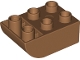 Lot ID: 346271603  Part No: 98252  Name: Duplo, Brick 2 x 3 Slope Curved Inverted
