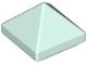 Part No: 22388  Name: Slope 45 1 x 1 x 2/3 Quadruple Convex Pyramid