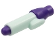 Part No: 35809pb01  Name: Minifigure, Utensil Pen with Molded Dark Purple Tip and Cap Pattern