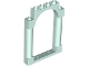 Lot ID: 409135900  Part No: 40066  Name: Door, Frame 1 x 6 x 7 Arched with Notches and Rounded Pillars