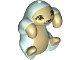 Part No: 67428pb03  Name: Sloth, Friends Style with Molded Tan Face, Stomach and Paws and Printed Bright Light Orange Eyes with Single Eyelashes, Black Nose, Light Aqua Eye Patches and Muzzle, Bright Pink Paw Pads Pattern
