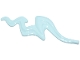 Part No: 7105  Name: Wave Rounded Squiggly with Bar End (Flame)