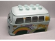 Part No: 94899pb01  Name: Duplo Car Body 8 Top Studs with Cars Fillmore Pattern