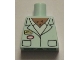 Lot ID: 354338822  Part No: 973pb1992  Name: Torso Simpsons Smock with 'APU' Name Tag, White Shirt, and Chest Hair Pattern