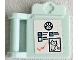 Part No: 98393bpb12  Name: Friends Accessories Medical Clipboard with Bar Handle with Check Boxes, Paw Print and Cat Pattern (Sticker) - Set 41446