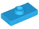 Lego part: Plate, Modified 1 x 2 with 1 Stud with Groove and Bottom Stud Holder (Jumper)