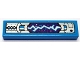 Part No: 2431pb0871 Name: Tile 1 x 4 with Silver Machinery with White Electrical Energy on Dark Blue Background Pattern (Sticker) - Set 70436 Part No: 2431pb0871 Name: Tile 1 x 4 with Silver Machinery with White Electrical Energy on Dark Blue Background Pattern (Sticker) - Set 70436