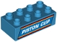 Lot ID: 312511446  Part No: 3011pb042  Name: Duplo, Brick 2 x 4 with White 'PISTON CUP' Pattern