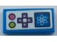 Part No: 3069pb0758  Name: Tile 1 x 2 with Radio Controls/Buttons Pattern (Sticker) - Set 41307