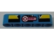 Part No: 32316pb041  Name: Technic, Liftarm Thick 1 x 5 with 'RACE', Yellow and Black Stripes Pattern (Sticker) - Set 42095