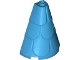 Lot ID: 366932244  Part No: 35563  Name: Tower Roof 2 x 4 x 4 Half Cone Shaped with Roof Tiles