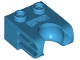 Part No: 7510  Name: Technic, Brick Modified 1 x 2 with Hole and Ball Socket