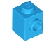 Lego part: Brick, Modified 1 x 1 with Stud on Side