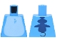 Part No: 973pb6058 Name: Torso Alien with Bright Light Blue Stomach, Dark Blue Spine Fins and Black Tail on Back Pattern Part No: 973pb6058 Name: Torso Alien with Bright Light Blue Stomach, Dark Blue Spine Fins and Black Tail on Back Pattern