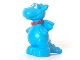 Part No: dupdragon01  Name: Duplo Dragon Small with Red Collar and Orange Spots Pattern (Stuffy)