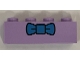 Part No: 3010pb250  Name: Brick 1 x 4 with Dark Azure Bow Tie Pattern (Krusty the Clown)