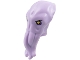 Part No: 5706pb01  Name: Minifigure, Head, Modified Alien Elongated, Point in Back with 4 Mouth Tentacles with Black Eyebrows, Yellow Eyes and Dark Purple Eye Shadow Pattern