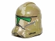 Lot ID: 380320362  Part No: 11217pb08  Name: Minifigure, Headgear Helmet SW Clone Trooper (Phase 2) with 41st Camouflage Pattern