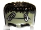Part No: 93556pb02  Name: Minifigure, Headgear Head Top, Frankenstein Monster with Black Hair and Safety Pins Pattern