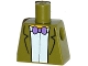 Lot ID: 398369405  Part No: 973pb2006  Name: Torso Simpsons Jacket, White Shirt and Purple Bow Tie Pattern