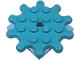 Lego part: Turntable 4 x 4 x 2/3 Gear 10 Tooth with Bright Light Blue Square Base, Free-Spinning (35443 / 61485)