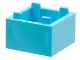 Part No: 35700  Name: Container, Box 2 x 2 x 1 - Top Opening with Flat Inner Bottom