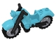 Part No: 85983c01  Name: Motorcycle Vintage with Black Chassis and Light Bluish Gray Wheels