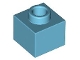 Part No: 86996  Name: Brick, Modified 1 x 1 x 2/3 with Open Stud