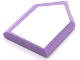 Lego part: Tile, Modified 2 x 3 Pentagonal with Mirror Pattern (Sticker) - Set 43201