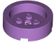Lego part: Brick, Round 4 x 4 with Recessed Center and Hole