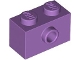 Lego part: Brick, Modified 1 x 2 with Stud on Side with Bottom Stud Holder