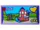 Part No: 87079pb1214  Name: Tile 2 x 4 with Friends Set 41340 Friendship House Pattern (Sticker) - Set 4002022