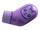 Part No: 981pb387 Name: Arm, Left with Dark Purple and Lavender Cuff and Cat Head Pattern Part No: 981pb387 Name: Arm, Left with Dark Purple and Lavender Cuff and Cat Head Pattern
