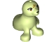 Part No: 16765pb04 Name: Seal, Friends Style with Black Nose and Eyelashes, Gold Eyes and Hearts on Forehead Pattern Part No: 16765pb04 Name: Seal, Friends Style with Black Nose and Eyelashes, Gold Eyes and Hearts on Forehead Pattern
