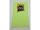 Part No: 57895pb076  Name: Glass for Window 1 x 4 x 6 with Batman Poster with Joker Smile Pattern (Sticker) - Set 70912