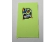 Part No: 57895pb078  Name: Glass for Window 1 x 4 x 6 with 'THE PLANT MONSTER' Poster Pattern (Sticker) - Set 70912