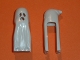 Part No: 10173  Name: Minifigure, Headgear Head Cover, Ghost Shroud with Open Mouth
