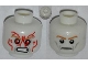 Part No: 3626pb0907 Name: Minifigure, Head Dual Sided Medium Nougat Eyebrows, Gray Wrinkles, Determined / Angry with Red Eyes and Protruding Veins Pattern Part No: 3626pb0907 Name: Minifigure, Head Dual Sided Medium Nougat Eyebrows, Gray Wrinkles, Determined / Angry with Red Eyes and Protruding Veins Pattern