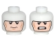 Part No: 3626pb1475  Name: Minifigure, Head Dual Sided Balaclava, Cheek Lines, Frown / Clenched Teeth (Batman) Pattern