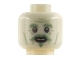 Part No: 3626pb2839  Name: Minifigure, Head Sand Green Contours, Eyebrows, Moustache, Soul Patch Pattern