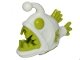 Part No: 67471pb01  Name: Anglerfish with Molded Lime Eyes, Fins, and Teeth Pattern